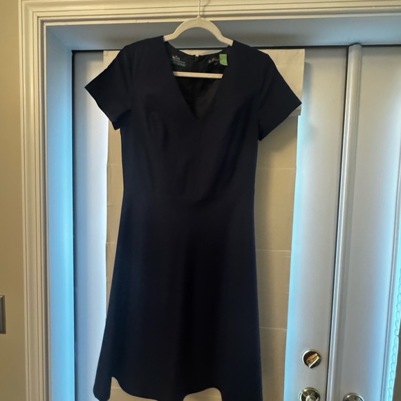 Brooks Brothers Navy Blue Dress - Picture 1 of 5